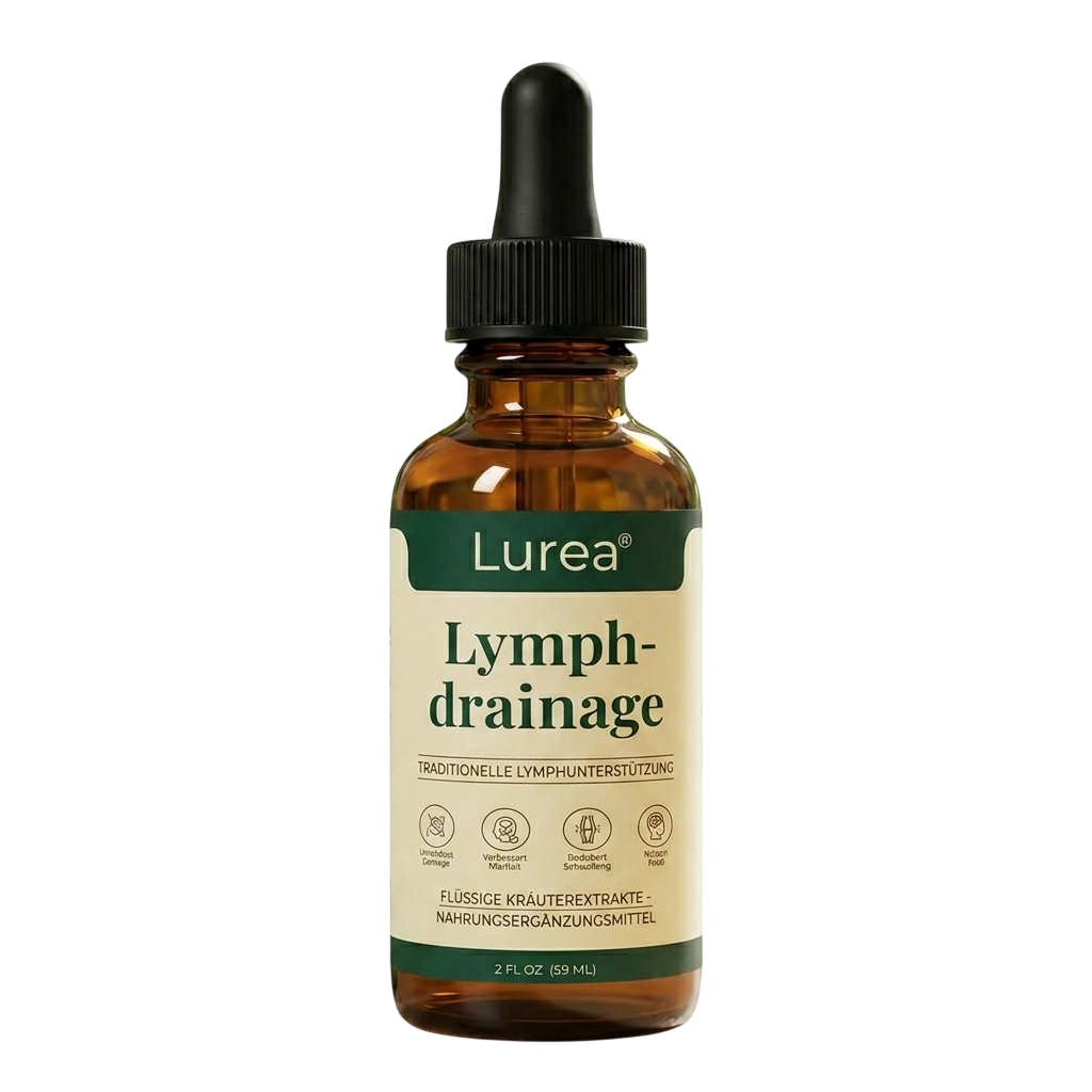 Lurea® Lymphdrainage-Tropfen Illustration