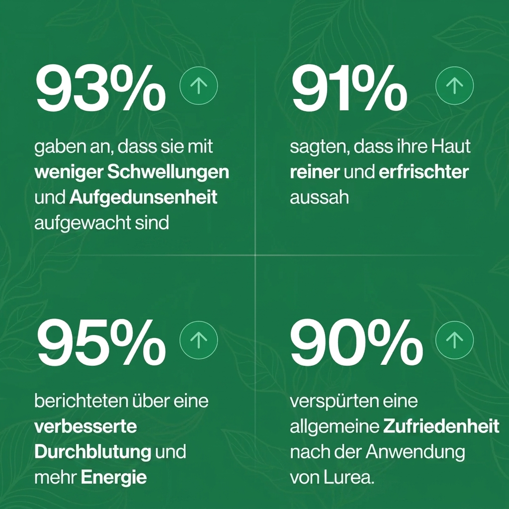 Lurea® Lymphdrainage-Tropfen Natürliche Linderung bei Wassereinlagerungen im Gesicht, Bauch und an den Beinen